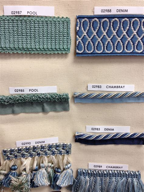 unique fabric trims